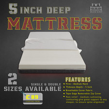 Mattress 3ft Single 6 Inch