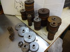 Harrison milling machine table feed gears, cogs, vertical/horizontal mill; W 443
