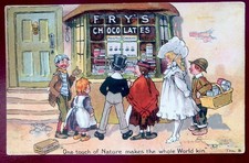 Children Look in Sweet Shop