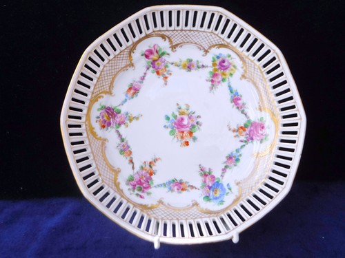 Dresden porcelain floral - dresden,