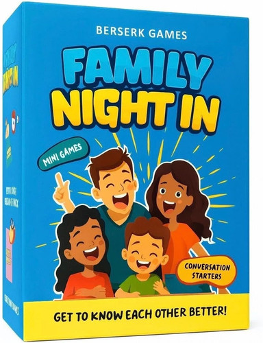 Family night the card - in,