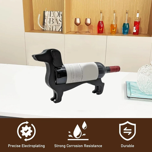 Dachshund dog wine bottle - dog,