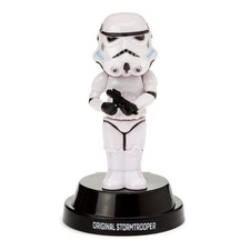 Original Stormtrooper Solar Bobble Head. Star Wars Original Stormtrooper