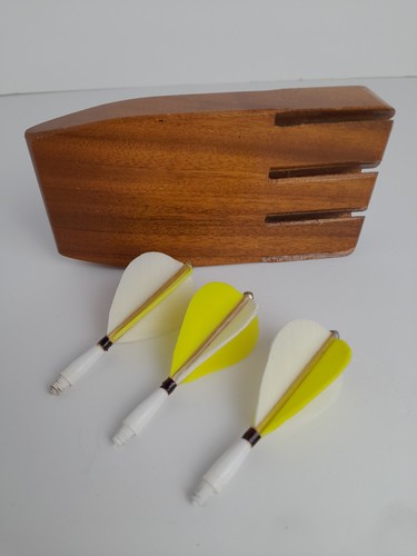 Vintage 1960s wooden darts - 1960s,