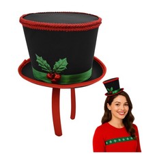 Mini Snowman Caroler Top Hat