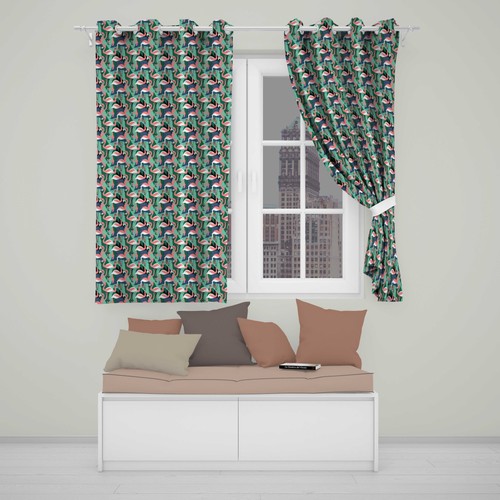 Blackout eyelet curtains - blackout,
