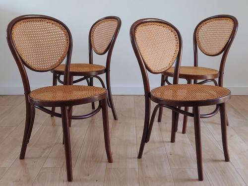 Set mid century bentwood - set, 4
