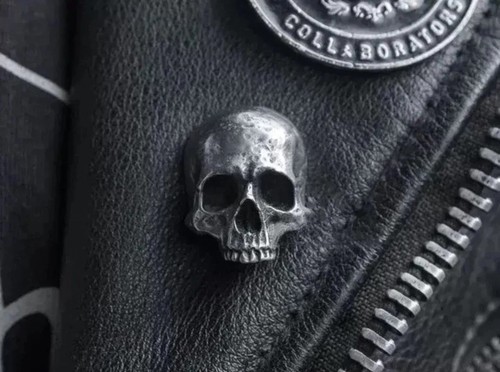 Skull biker rocker - skull,