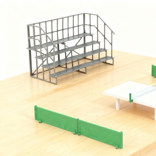 Scale grandstand model - ho,