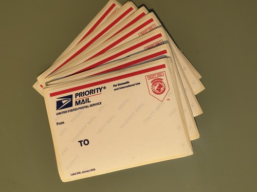 Vintage usps priority - vintage, mail