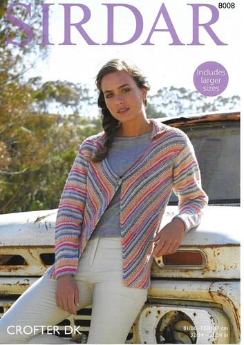 Sirdar pattern 8008 jacket - 8008, in