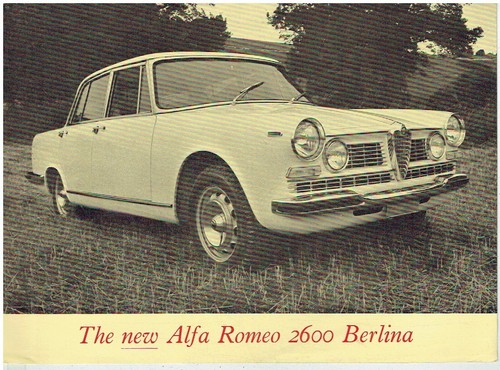 Alfa romeo 2600 - romeo, (106