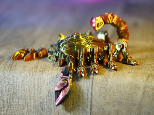 Cyber scorpion articulated - cyber,