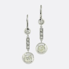 Art Deco 2.28 Carat Old Cut