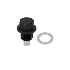 Oil sump drain bolt - sump, black