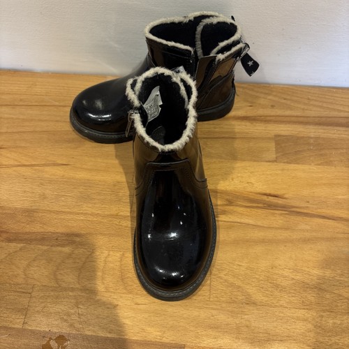 Girls black ugg - girls, leather