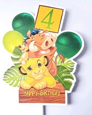 Lion King cake topper x1