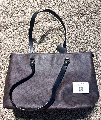 Coach signature brown black - coach,