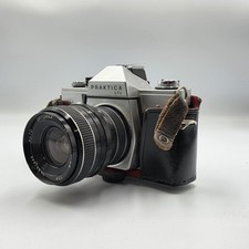 Vintage Pentacon Praktica LTL SLR Camera + Optomax 28mm 2.8 Lens *Fungus*