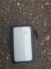 'For Hire' Taxi sign from TX4 Taxi