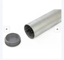 76mm 4 Meter Galvanised Posts