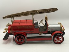 Vintage Wooden Fire Engine Wakefield Police Fire Brigade Very Rare Large Model