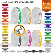 12mm 1/2" Double Lines STRIPE