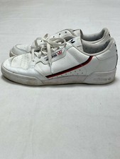 Y944 WOMENS ADIDAS ORIGINALS WHITE LEATHER LACE UP PUMPS TRAINERS UK 5.5