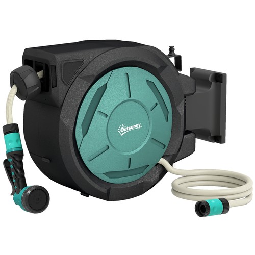 Outsunny retractable hose - hose, reel