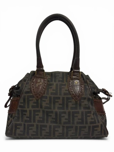 Fendi brown monogram zucca - fendi,
