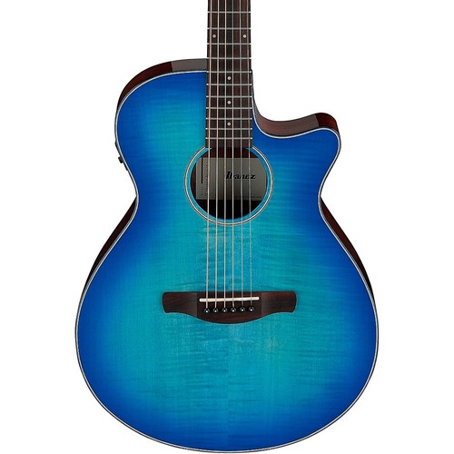 Ibanez aeg70 flamed maple top - flamed,