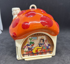 Vintage Retro Disney Snow White Musical Mushroom Box