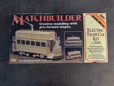 MATCHSTICK KIT MATCHBUILDER Electric Tram kit 
