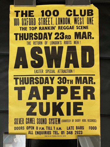 Vintage 1978 poster 100 - , club