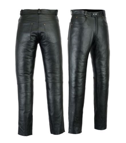 Mens leather jeans pants - mens,