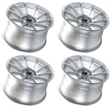 XXR 527 18" x 8.75J ET20 5x100 5x114 MATT SILVER WIDE RIMS ALLOYS WHEELS Z1790