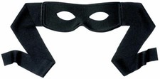 Black zorro mask robber bandit