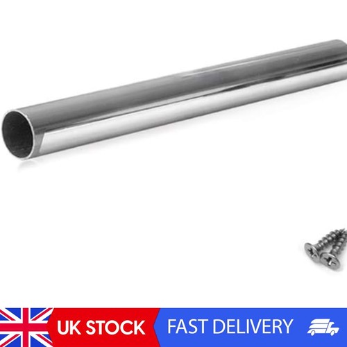 Chrome plated metal round - chrome, tube