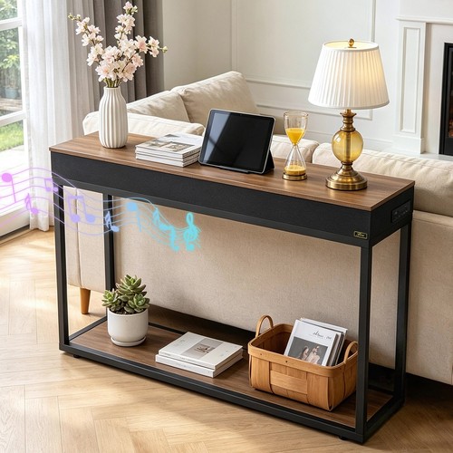 111cm console table led - table,