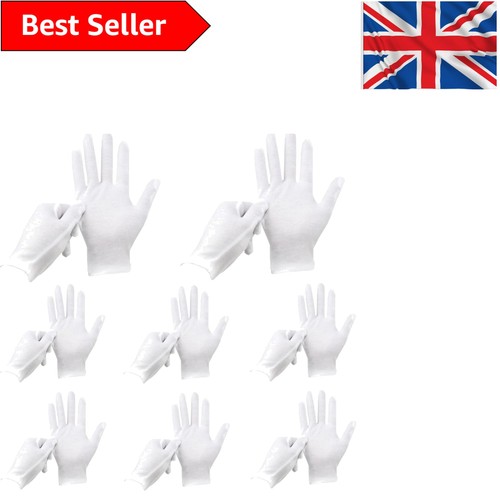 Pcs white cotton gloves - pcs,