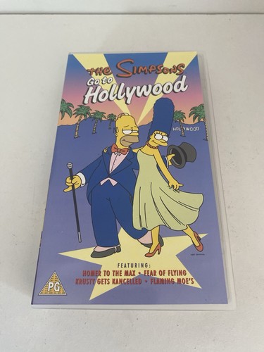 The simpsons vhs video - simpsons,