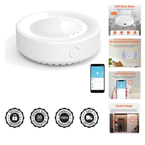 Wifi siren alarm wireless - alarm:,