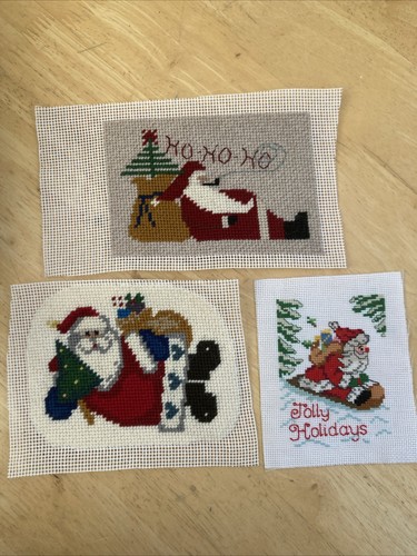 Completed cross stitch father - completed,