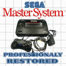 Sega Master System II 2 Console Only Bundle 1x Pad UK Plug TV Cable Restored