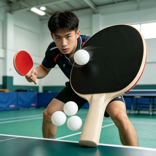 Premium table tennis racket - table,