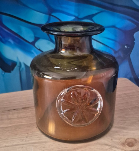 Vintage dartington amber - dartington, glass