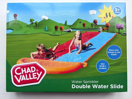 Chad valley double water slide - water,