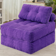 Purple Convertible Sofa Bed