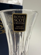 Royal Scot Crystal Medium Bud Vase 18 Cm