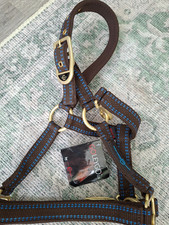 BROWN HEADCOLLAR WITH ROPE